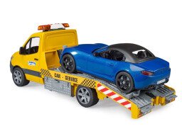 Bruder MB Sprinter Odtahový vůz se sportovním autem 1:16 